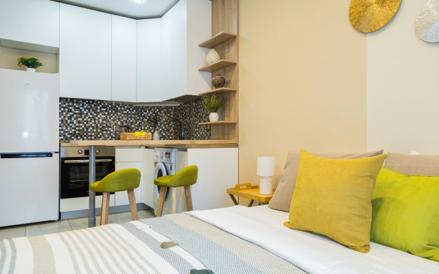 Квартира Комфортная и уютная студия Оливия