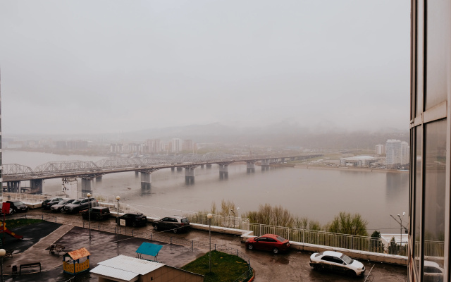 Квартира 1-комнатная с видом на Енисей