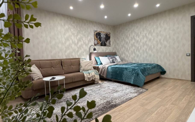 Апартаменты Просторная студия с дизайнерским ремонтом