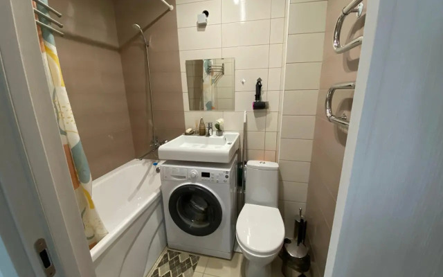 Квартира у Петровны, Студия с кофемашиной