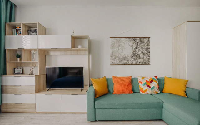 Апартаменты Lalapart Tiffany на 27 этаже небоскреба Савеловский Сити