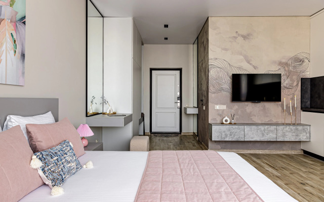 Апартаменты Студия Юг Апарт с шикарным видом на город