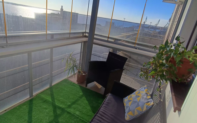 S vidom na zaliv Flat