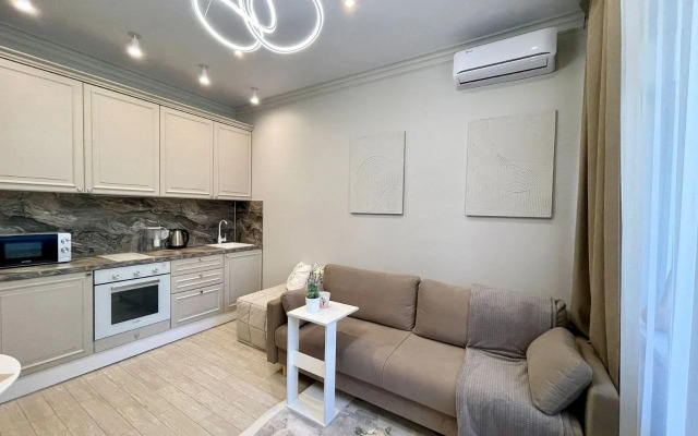 Квартира Просторная на Берегу Моря для Троих Гостей