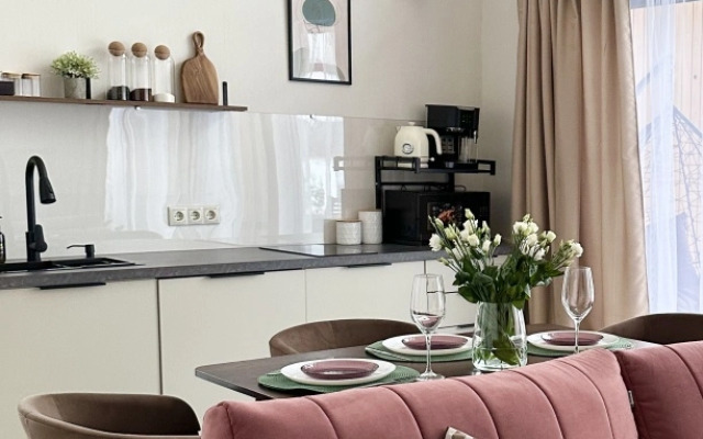 Частный Дом Барнхаус №3 с дровяной баней и горячим чаном на 7 человек