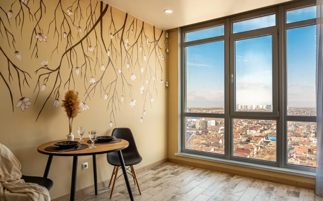 Квартира уютная на 23 этаже