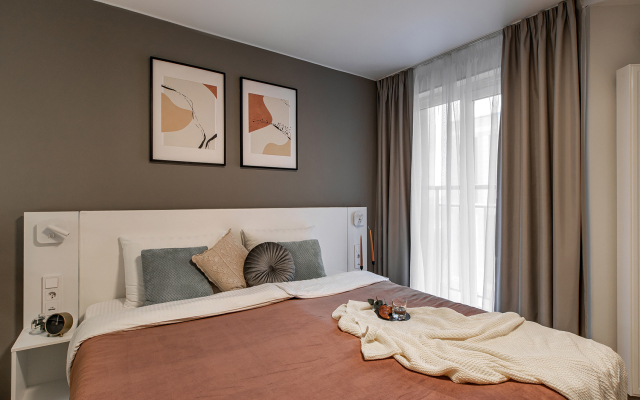 Apartamenty Studiya Cozy U Metro Bukharestskaya Flat