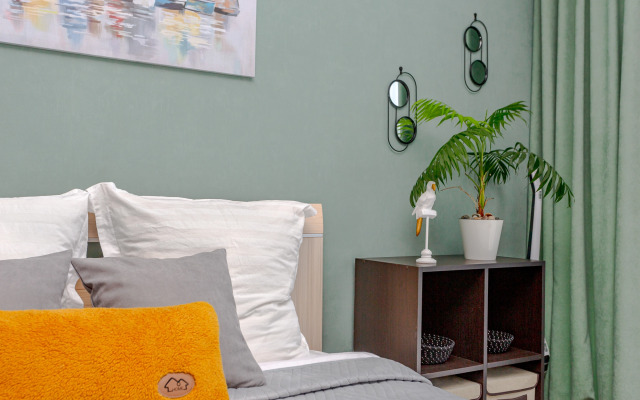 Апартаменты Mintroom с панорамными окнами в новом ЖК Оазис Русская, 95