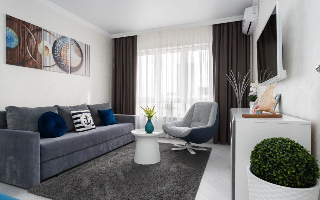 Квартира двухкомнатная класса комфорт плюс в Рыбной деревне, остров Канта