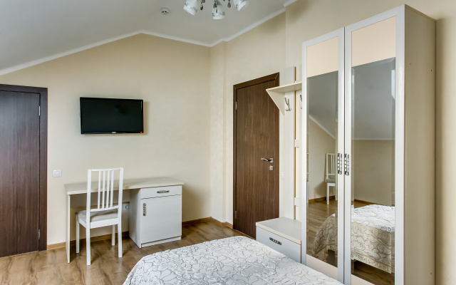 Двухместный номер Comfort Мансарда с видом на город — фото 4