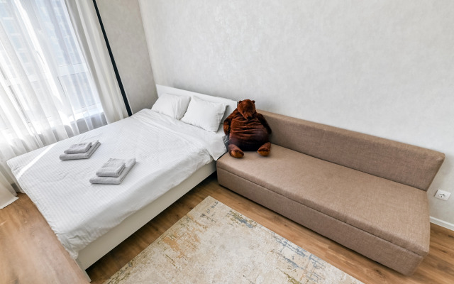 Odnokomnatnyie Vozle Han-Shatyira I Blok Apartments