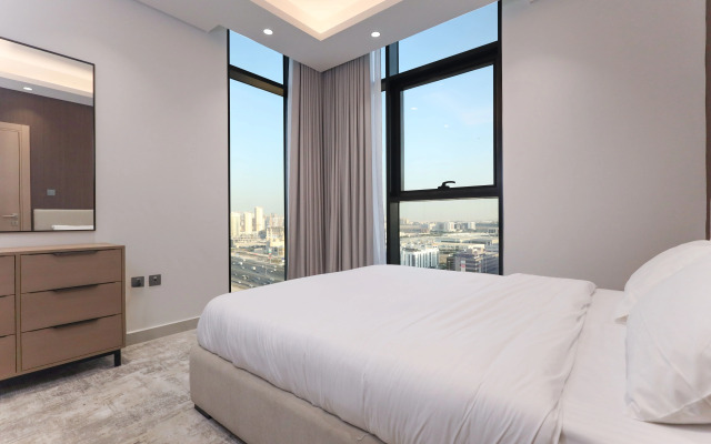 Апартаменты Elite  Stylish 1BR in JVT | Cloud Tower JVT