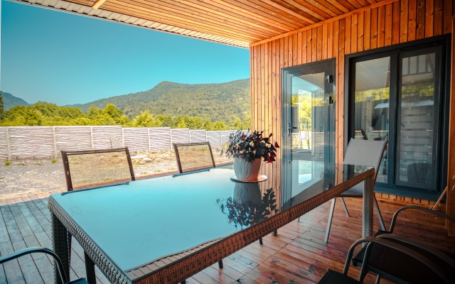 Гостевой дом МАУС в горах с чаном и баней на дровах