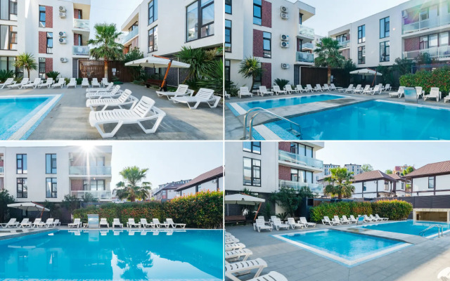 Апартаменты с Видом с Подогреваемый Бассейн +30⁰