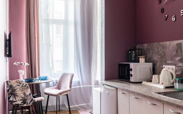 Апартаменты ВО 14/65 Розовое настроение