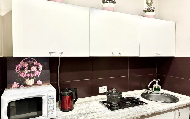 Квартира трехкомнатная рядом с ТЦ Тополь Cети апартаментов На время