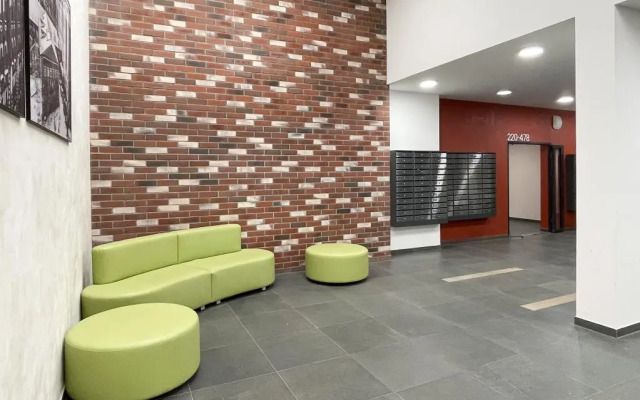 Двухкомнатные апартаменты Этажидейли возле ЖД вокзала