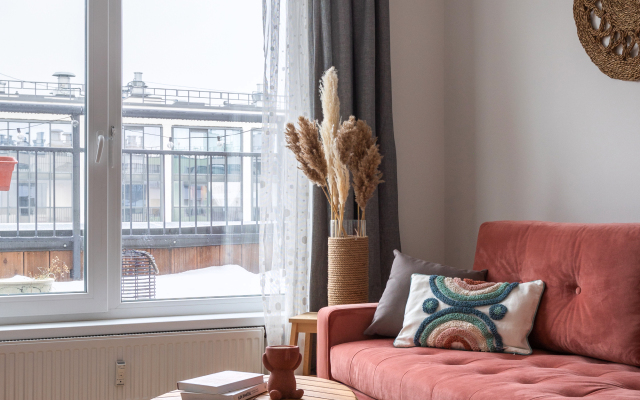 Апартаменты "Сканди" с террасой