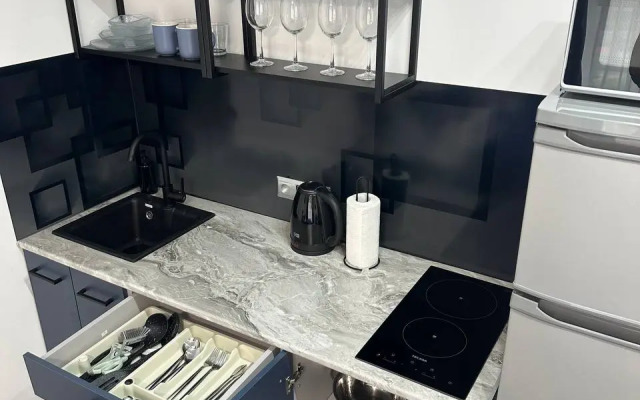 Апартаменты стильная студия у метро Большевиков