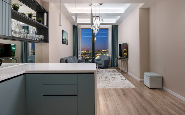 Уютный семейный апартамент на 31 этаже