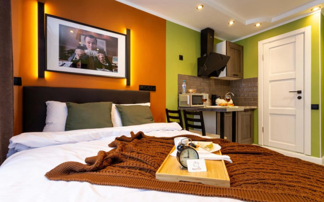 Апартаменты Студия Комфорт с Дизайнерским Ремонтом