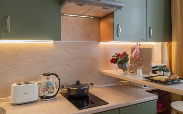 Квартира GM Apartments Стильная Трехкомнатная на Бульварном кольце