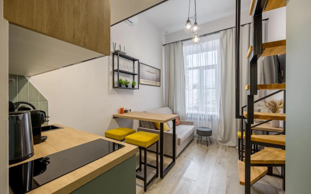 Апартаменты Студия 18 м² 2 Кровати