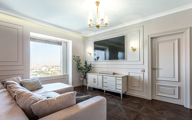 Апартаменты SMART LOFTS | Grace | 46 этаж | Премиум-апартамент с видом на Москву