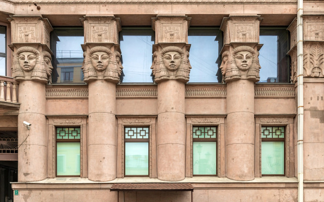 Квартира студия BookingSPB в Египетском Доме для троих