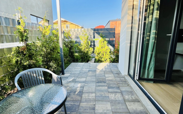 Studiya Nordlys S Terrasoy I Mangalom Flat