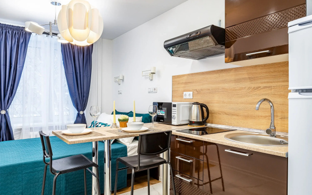 Apartamenty InHome24 v 3-5 minutah hot'by ot ostanovok obsestvennogo transporta