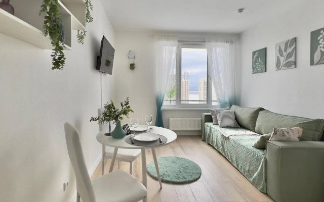 Morskoy Fasad Na Prospekte Kruzenshterna 4 Apartments