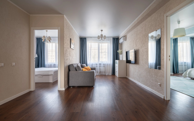 Квартира KRASROOM на Набережной Енисея