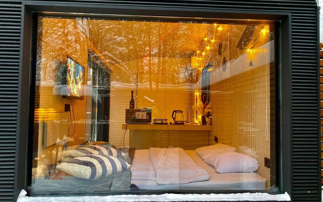 Частный дом Домик для Отдыха Вдвоем, с Сауной, Купелью, Мангалом и дизайнерской территорией - фото 3