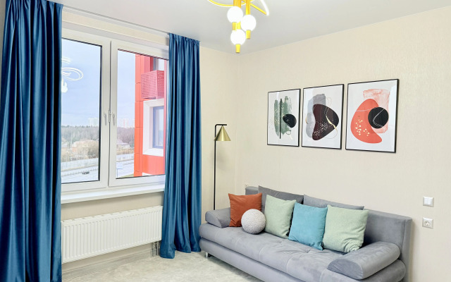 Квартира Дизaйнepcкая на улице Анны Ахматовой 11к3