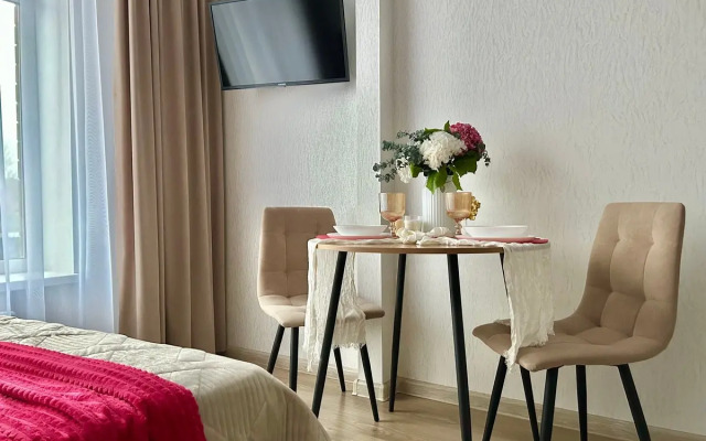 Квартира студия №18 посуточно в ЖК Тройка