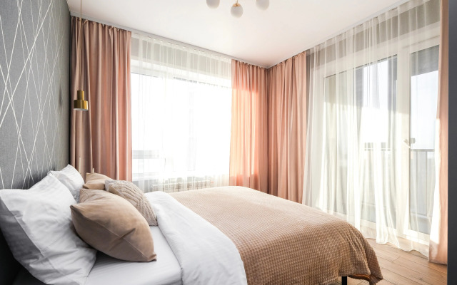 Квартира Трехкомнатная с Новым Ремонтом Для 9 Человек