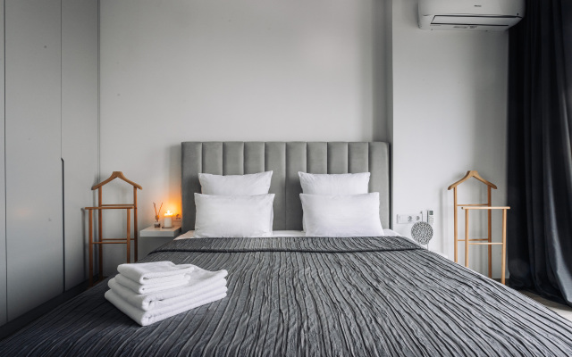 Lalapart Skyfall s Panoramnym Vidom s 46 EtazhaNeboskreba Savelovskij Siti Apartments