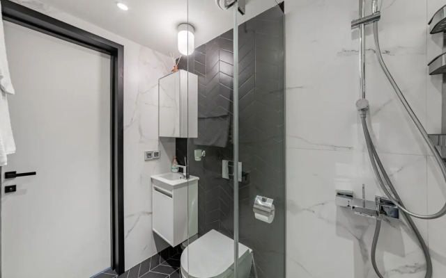 Апартаменты Нежная видовая студия Smart Host