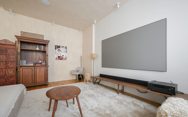 Квартира Просторные апартаменты с проектором LetYourFlat Sati