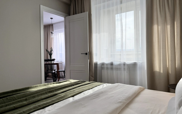 Квартира с видом на Енисей в Центре города