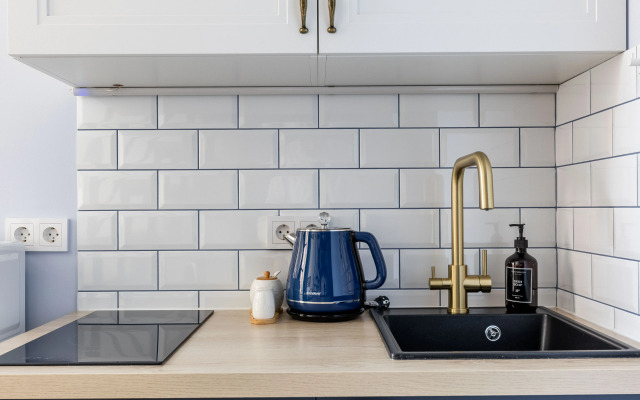 Квартира Уютная Светлая Студия в 5 Минутах от Метро