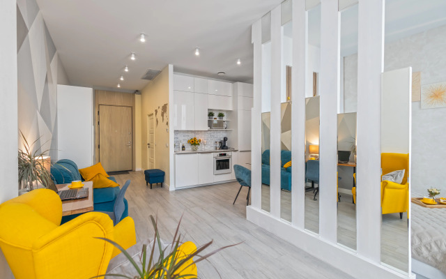 Vidovye na 51 etazhe v Moskva-City Apartments