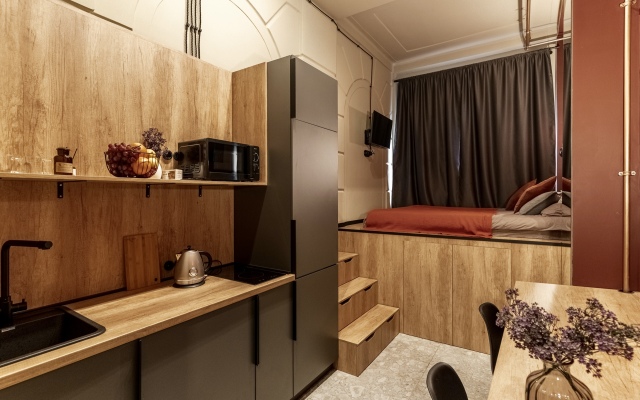 Уютная студия с прекрасным видом в историческом центре Санкт-Петербург