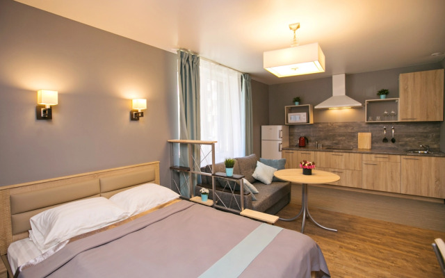 Квартира New Horizon Ovechkin Apartments Aquamarine  рядом с Московским вокзалом