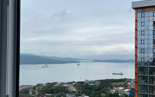 Studiya s Shikarnym Vidom na More Flat