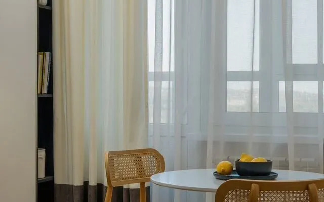 Квартира дизайнерская евродвушка с видом на реку