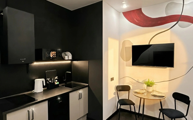 Апартаменты Студия Макси на Вокзальной с Балконом