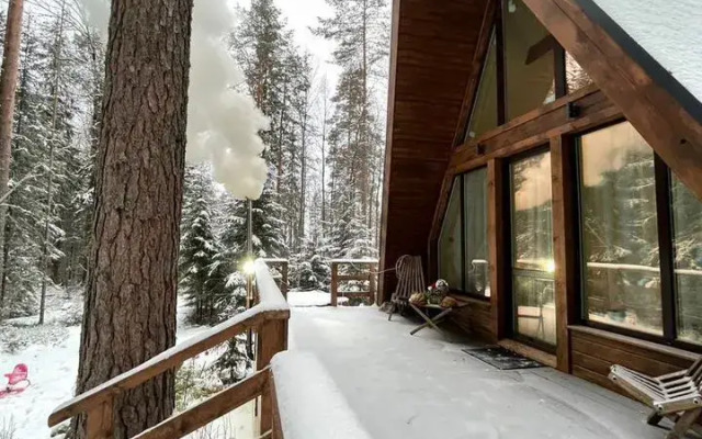 Частный дом Уютный дoм A-frame
