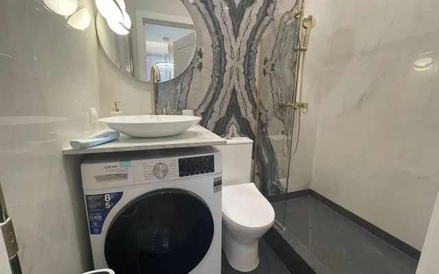 Uyutnaya studiya u Moskva-Siti Flat